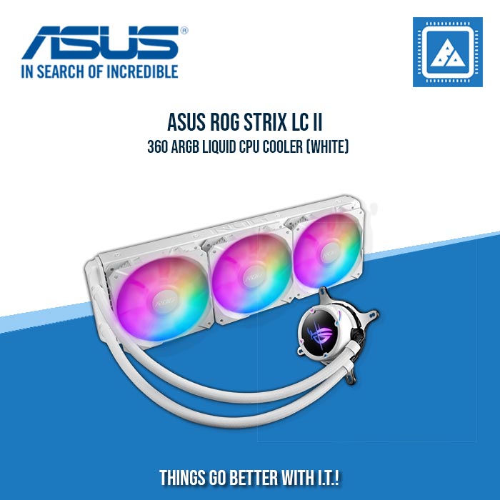 ASUS ROG STRIX LC II 360 ARGB LIQUID CPU COOLER ASUS ROG STRIX LC II 360 ARGB LIQUID CPU COOLER